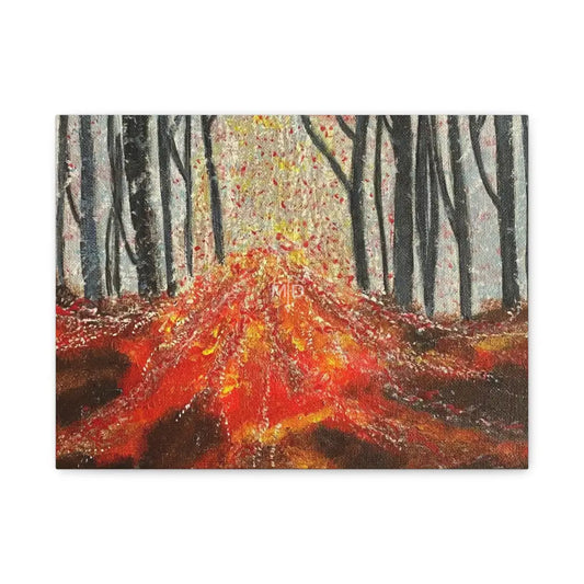 Red TV Matte Canvas 16″ x 12″ (Horizontal) / 1.25’’ Canvas