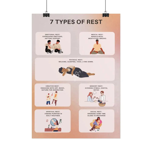 Seven Ways To Rest Poster Poster