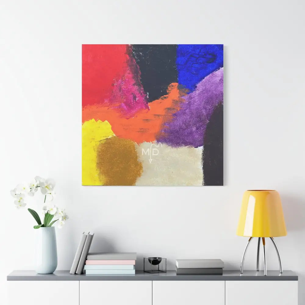 Thru A Rough Patch Matte Canvas Canvas