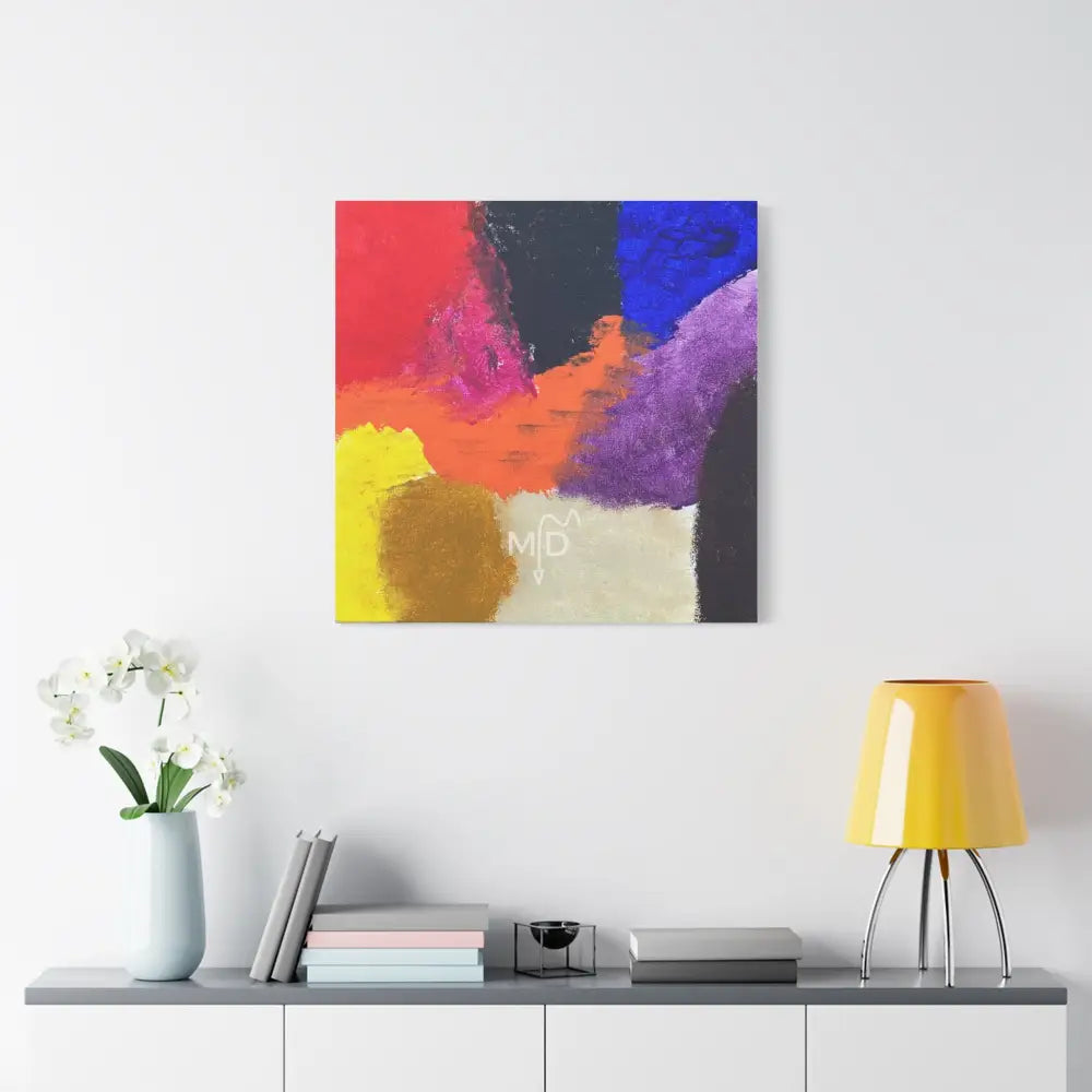 Thru A Rough Patch Matte Canvas Canvas