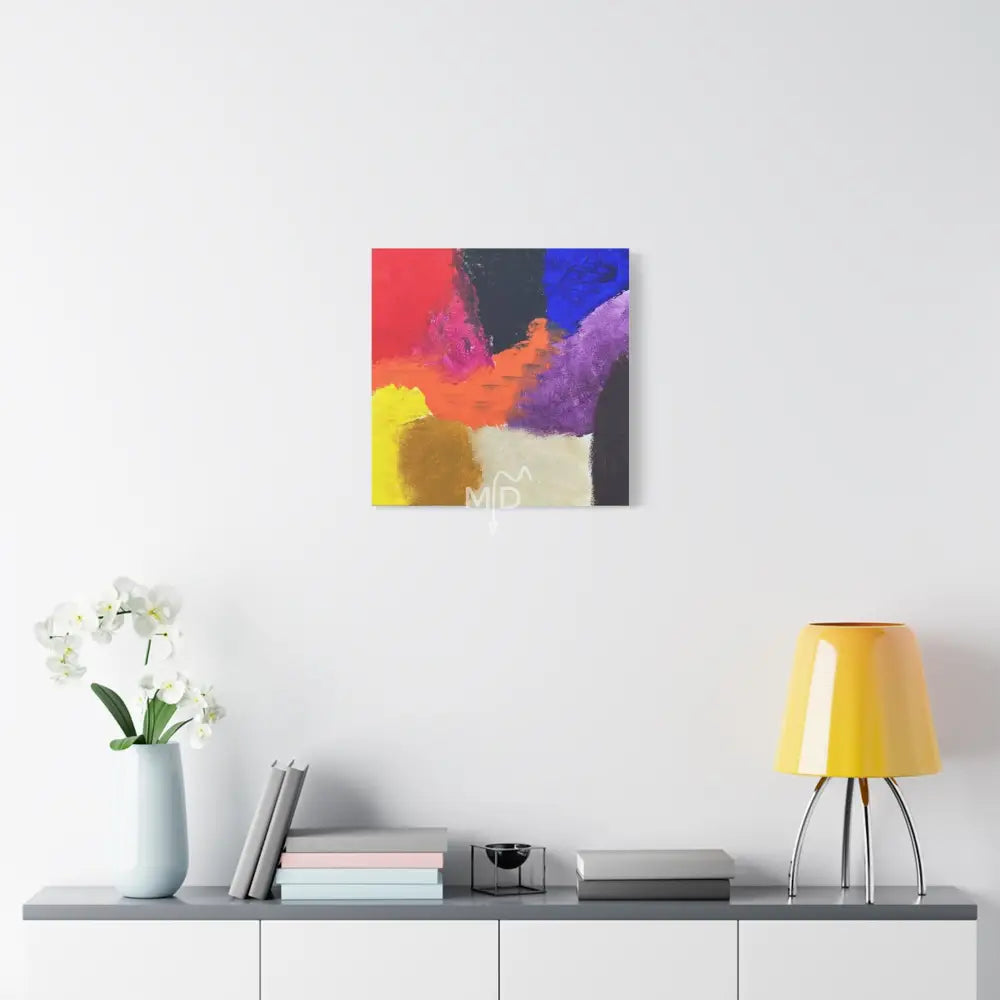 Thru A Rough Patch Matte Canvas Canvas