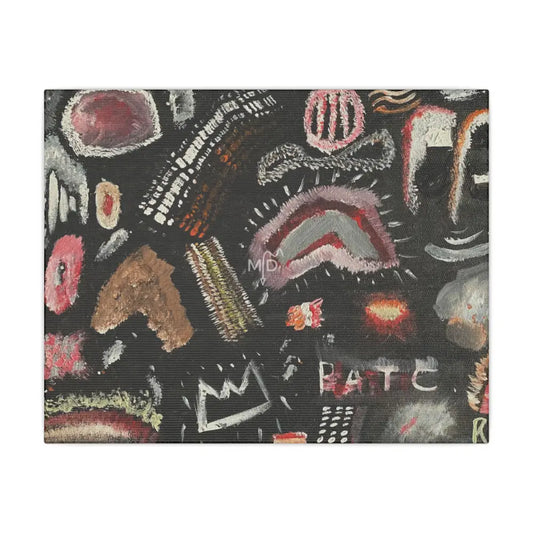 We Used To Be Plastic And Fantastic And Maybe Bombastic Matte Canvas 10’’ x 8’’ (Horizontal) / 0.75’’ Canvas