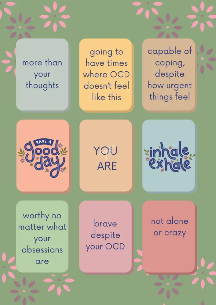 ’You Are’ Ocd Poster