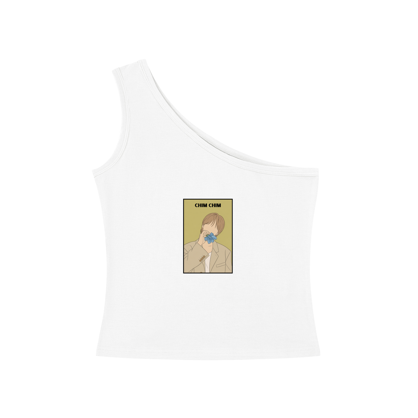 Chim Chim (Jimin) One-Shoulder Crop T Shirt