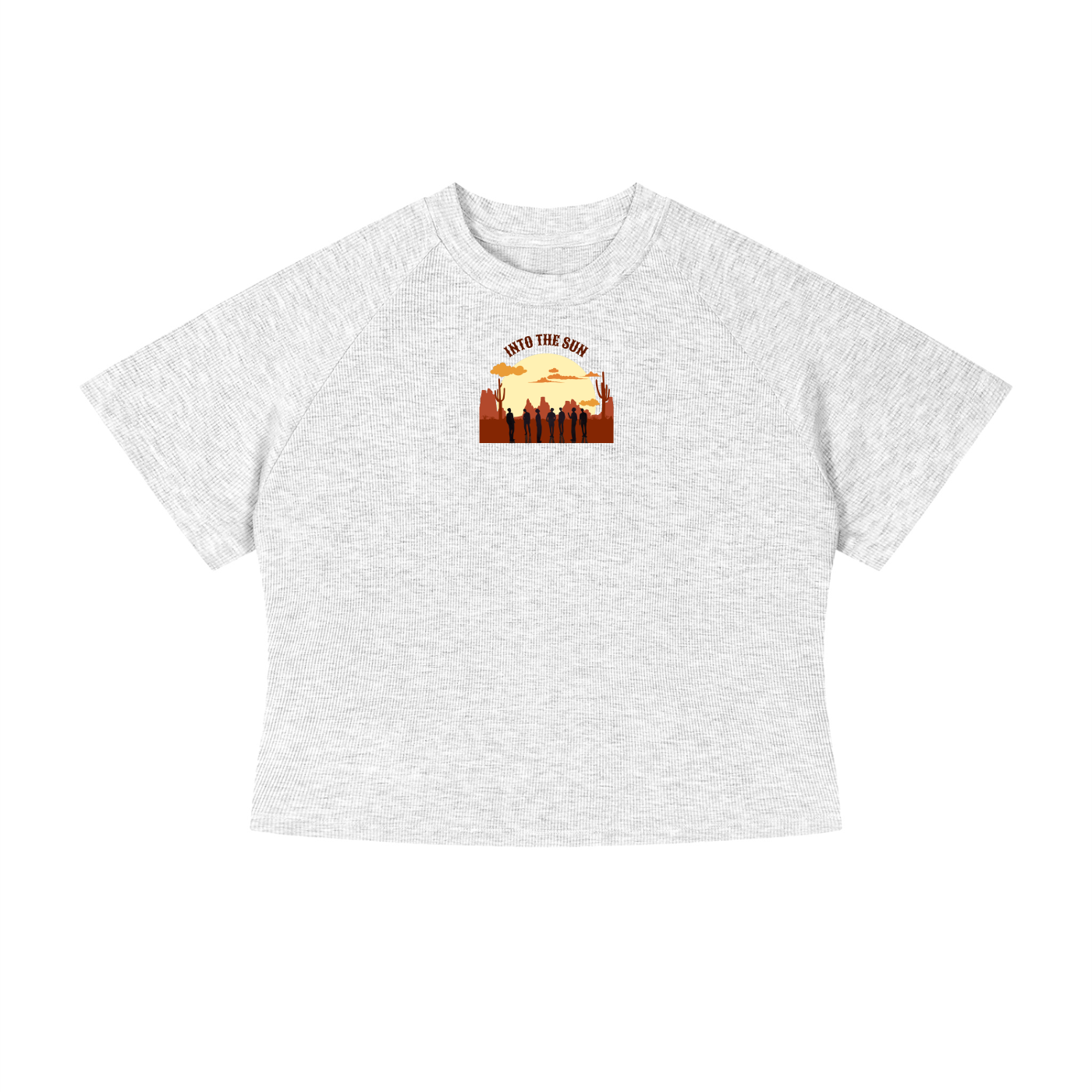 Into The Sun BTS (Horizon) Crop T-Shirt