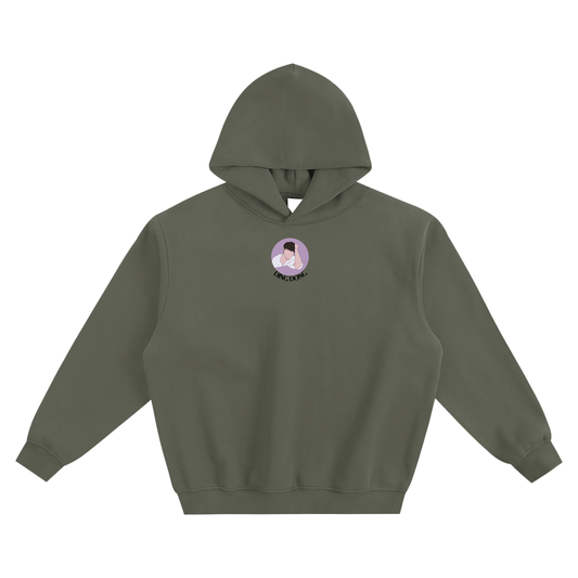 Ding Dong Jungkook Fleeced Boxy Hoodie