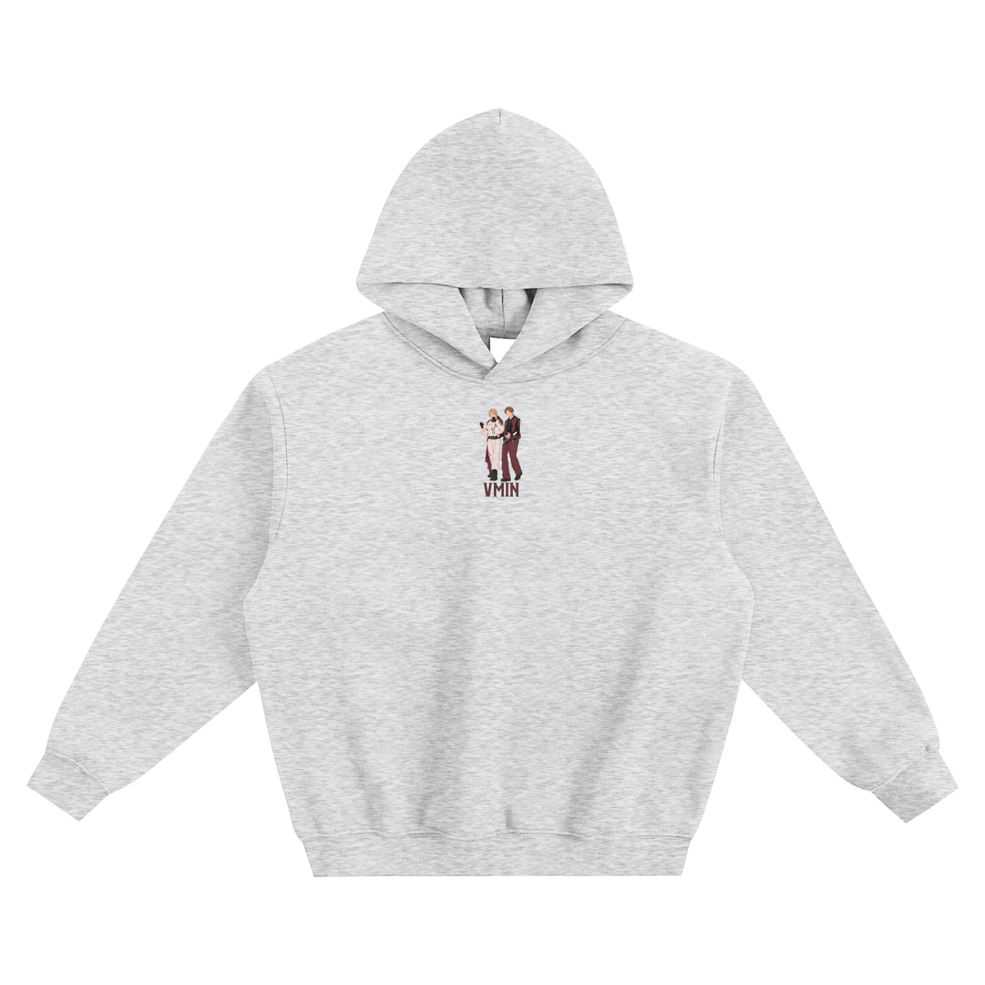 VMin (Taehyung & Jimin BTS World Cup) Fleeced Boxy Hoodie