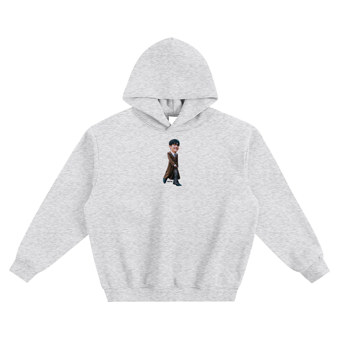 TaeTae (V) Fleeced Boxy Hoodie