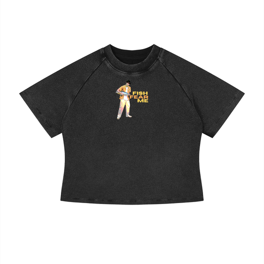 Fish Fear Me (Jin) Crop T-Shirt