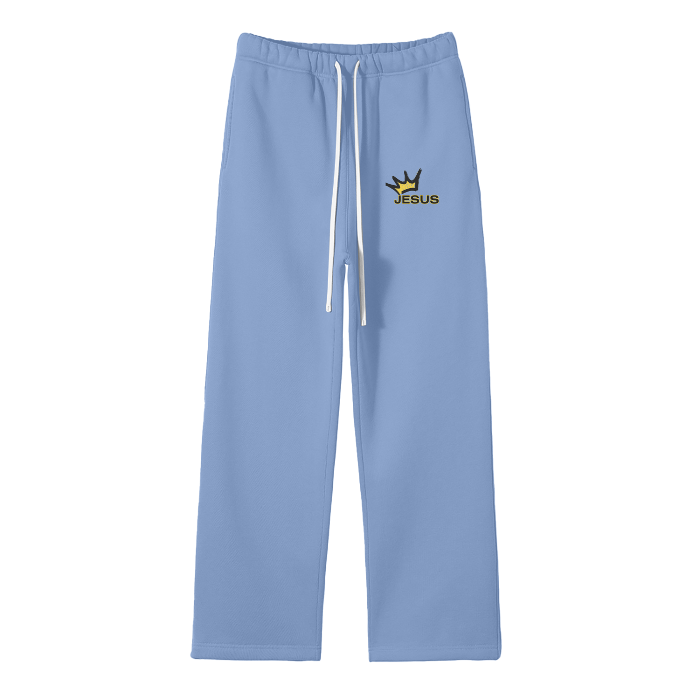 Jesus Is King Streetwear Fleece Straight Leg Pants