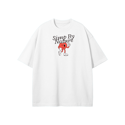 Simp By Nature Streetwear Heavyweight Loose Fit T-Shirt