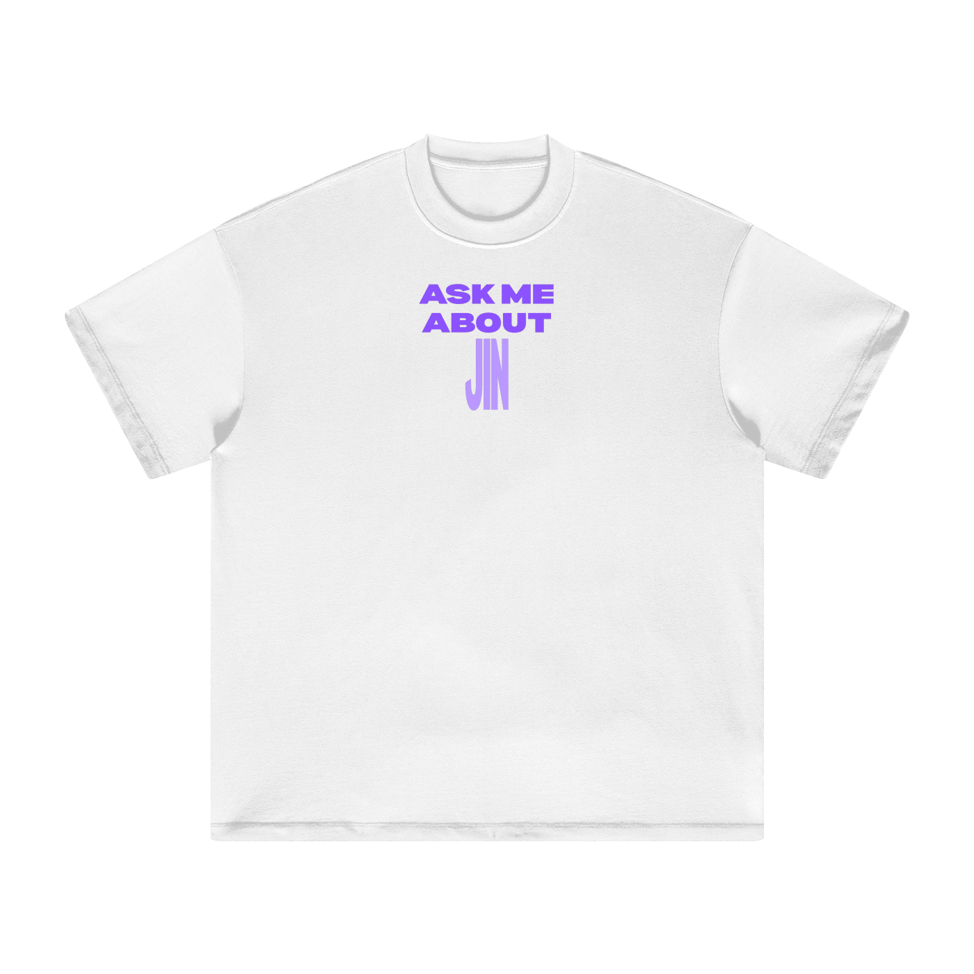 Ask Me About Jin Heavyweight T-Shirt