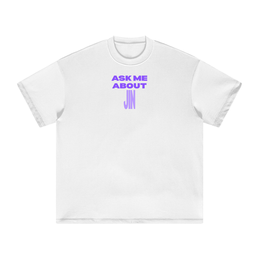 Ask Me About Jin Heavyweight T-Shirt