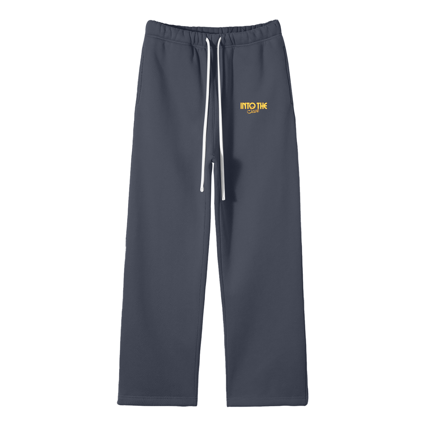 Into The Sun Streetwear Fleece Straight Leg Pants