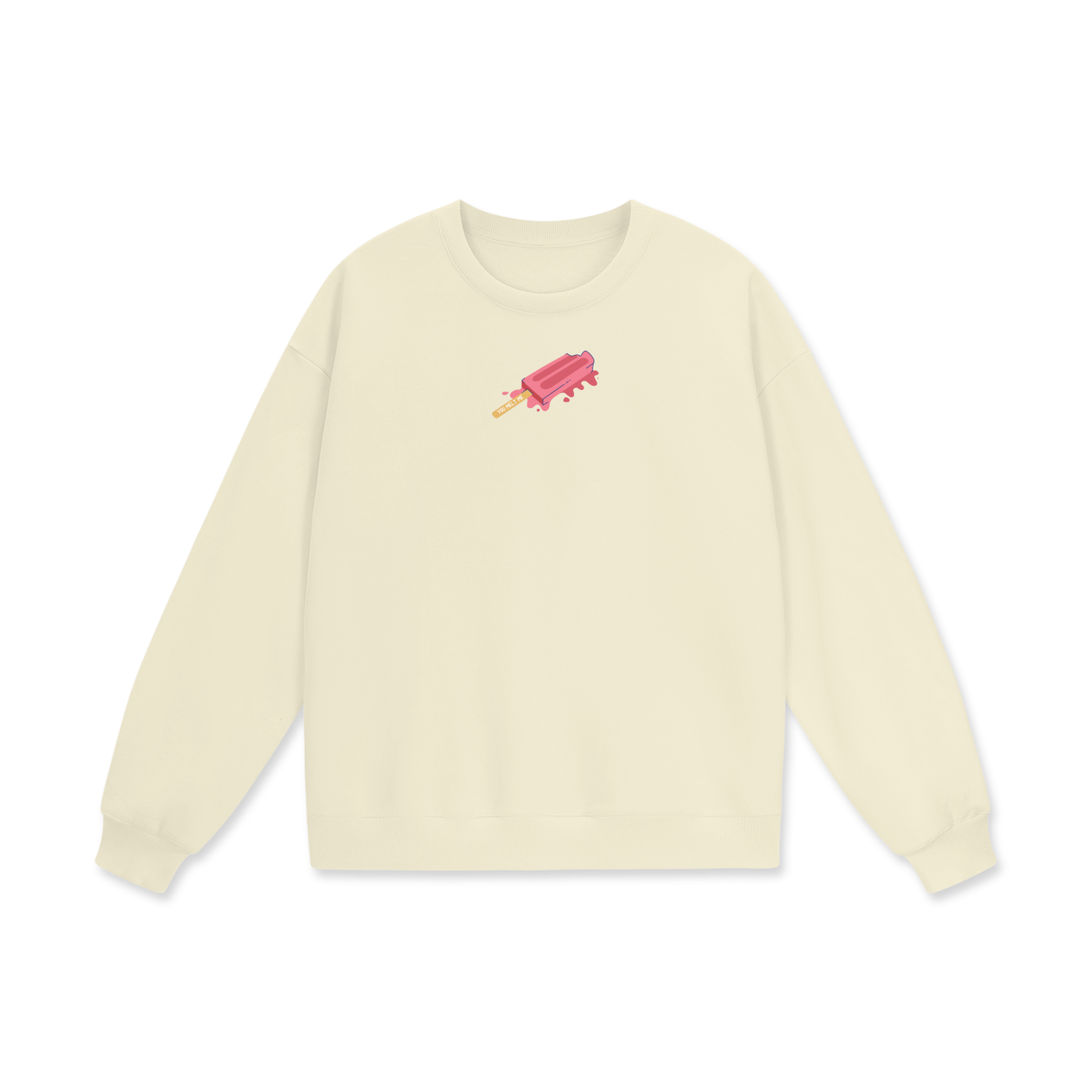 You Melt Me (Ice Pop) Heavyweight Drop Shoulder Oversized Fleece Sweatshirt