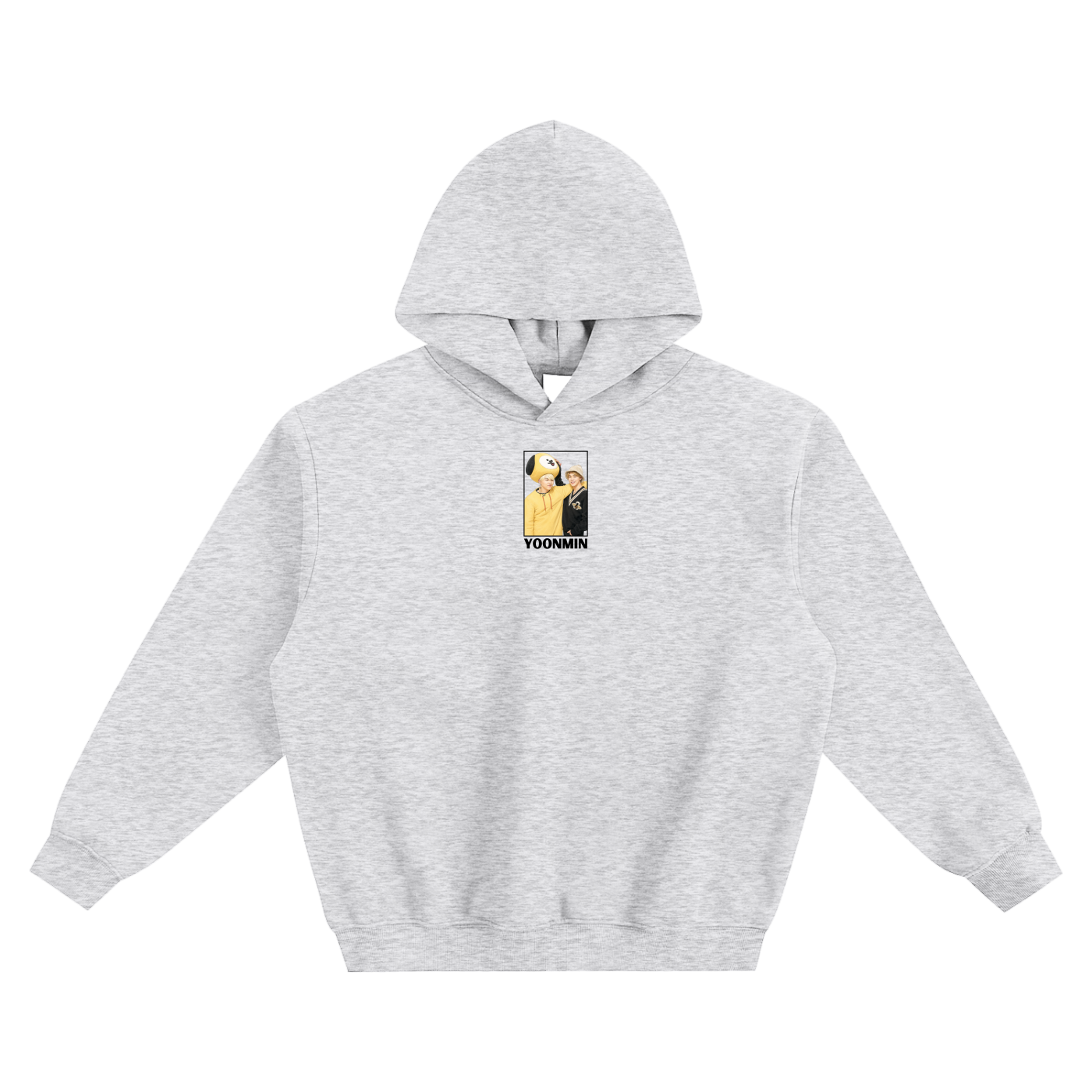 Yoonmin (Yoongi Costume & Jimin) Fleeced Boxy Hoodie