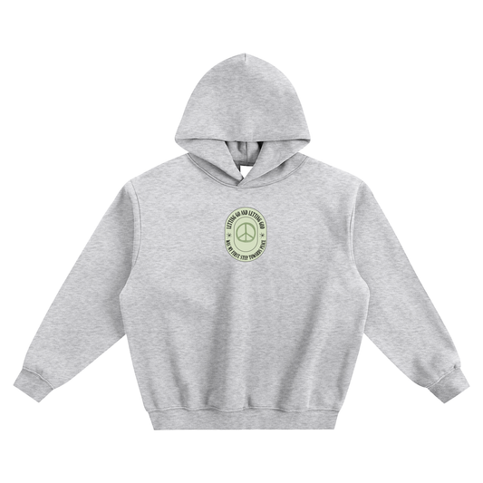 Letting Go & Letting God Fleeced Boxy Hoodie