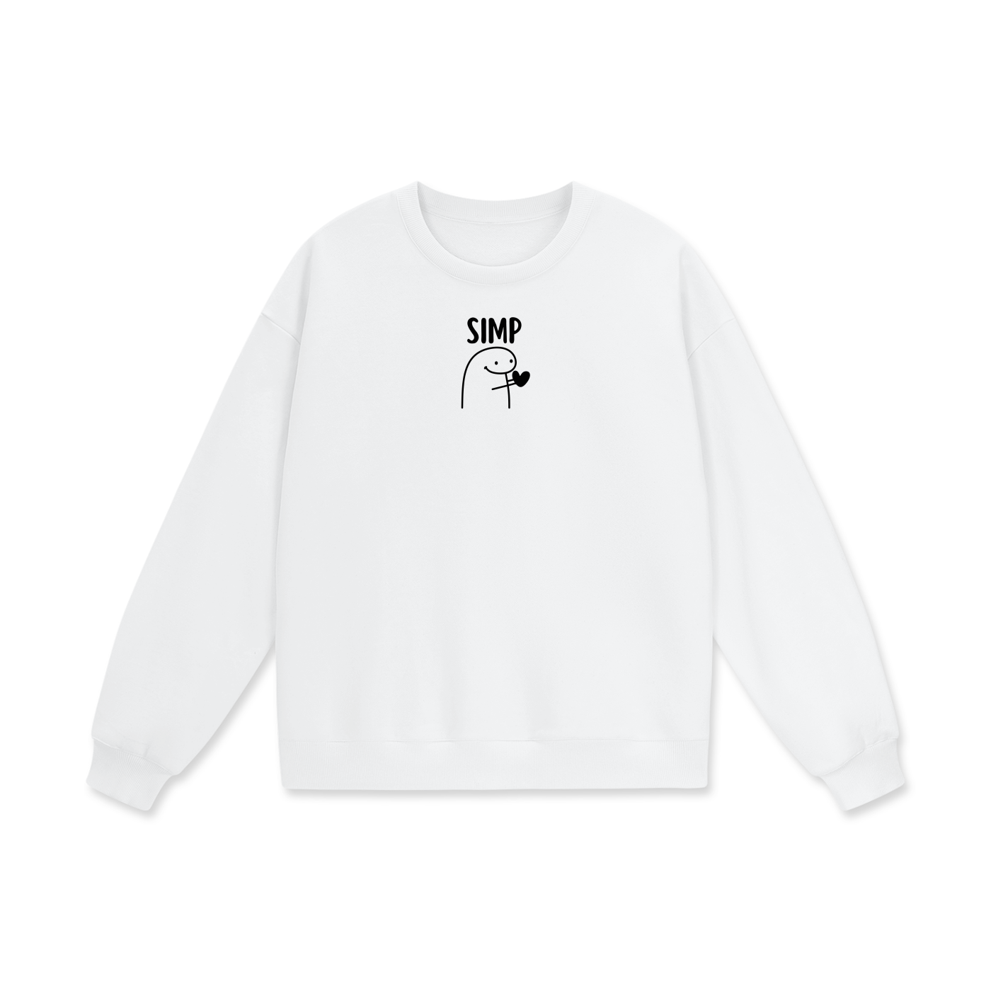 Simp Heavyweight Drop Shoulder Oversized Fleece Sweatshirt