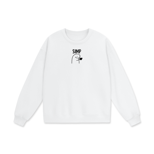 Simp Heavyweight Drop Shoulder Oversized Fleece Sweatshirt