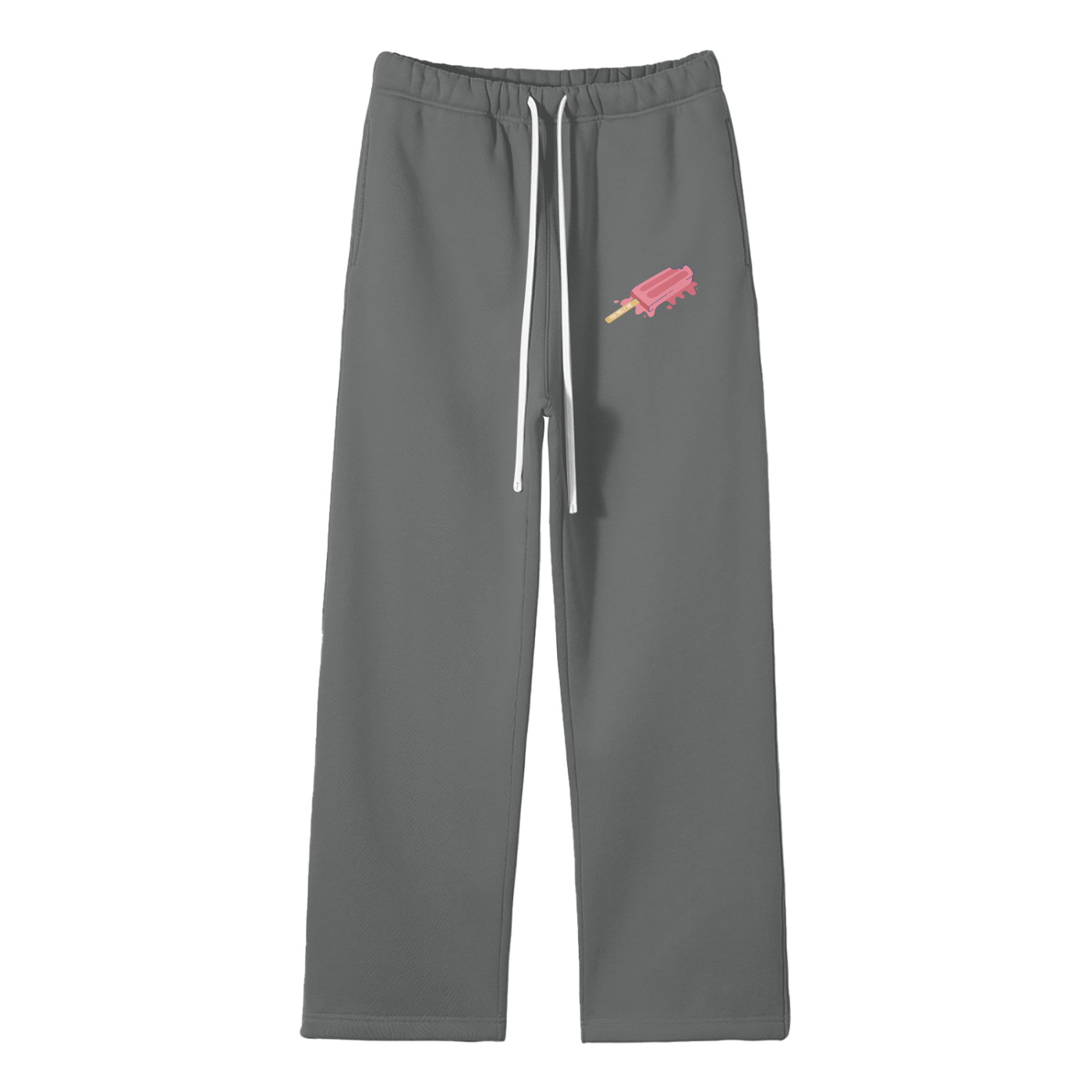 You Melt Me (Ice Pop) Streetwear Fleece Straight Leg Pants