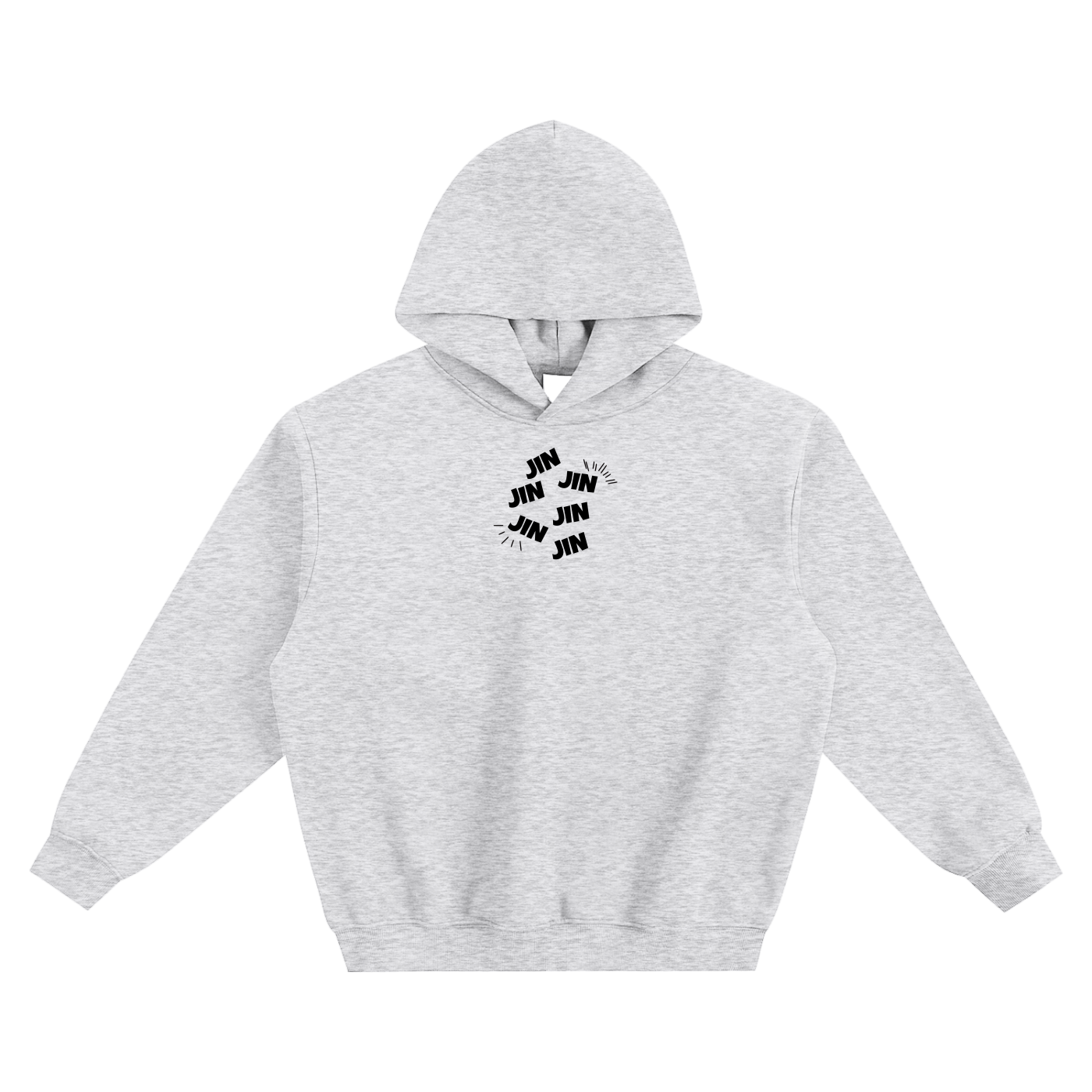 Jin Fleeced Boxy Hoodie