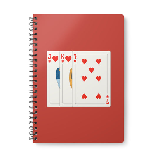 JK7 Wirobound Softcover Notebook, A5