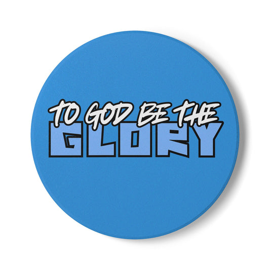 To God Be The Glory (1) Ceramic Coaster