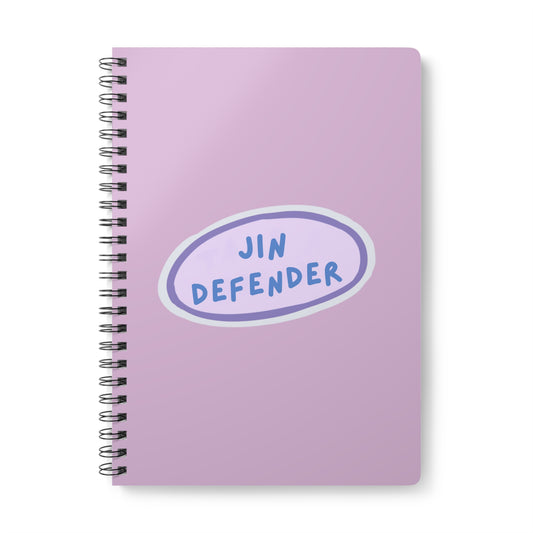 Jin Defender Wirobound Softcover Notebook, A5
