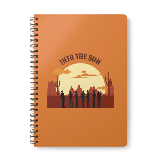 Into The Sun (Horizon) robound Softcover Notebook, A5