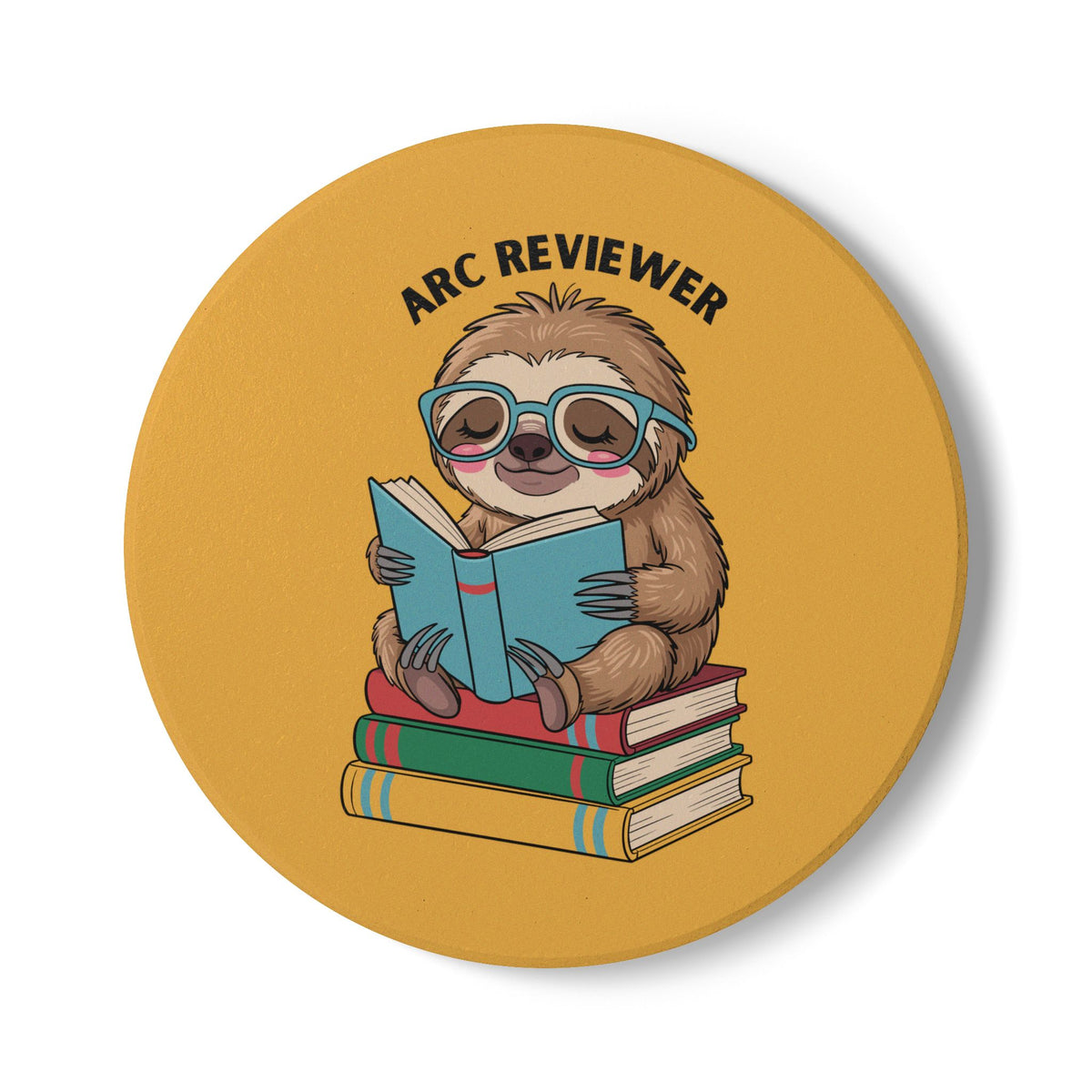 Arc Reviewer (Sloth) Ceramic Coaster