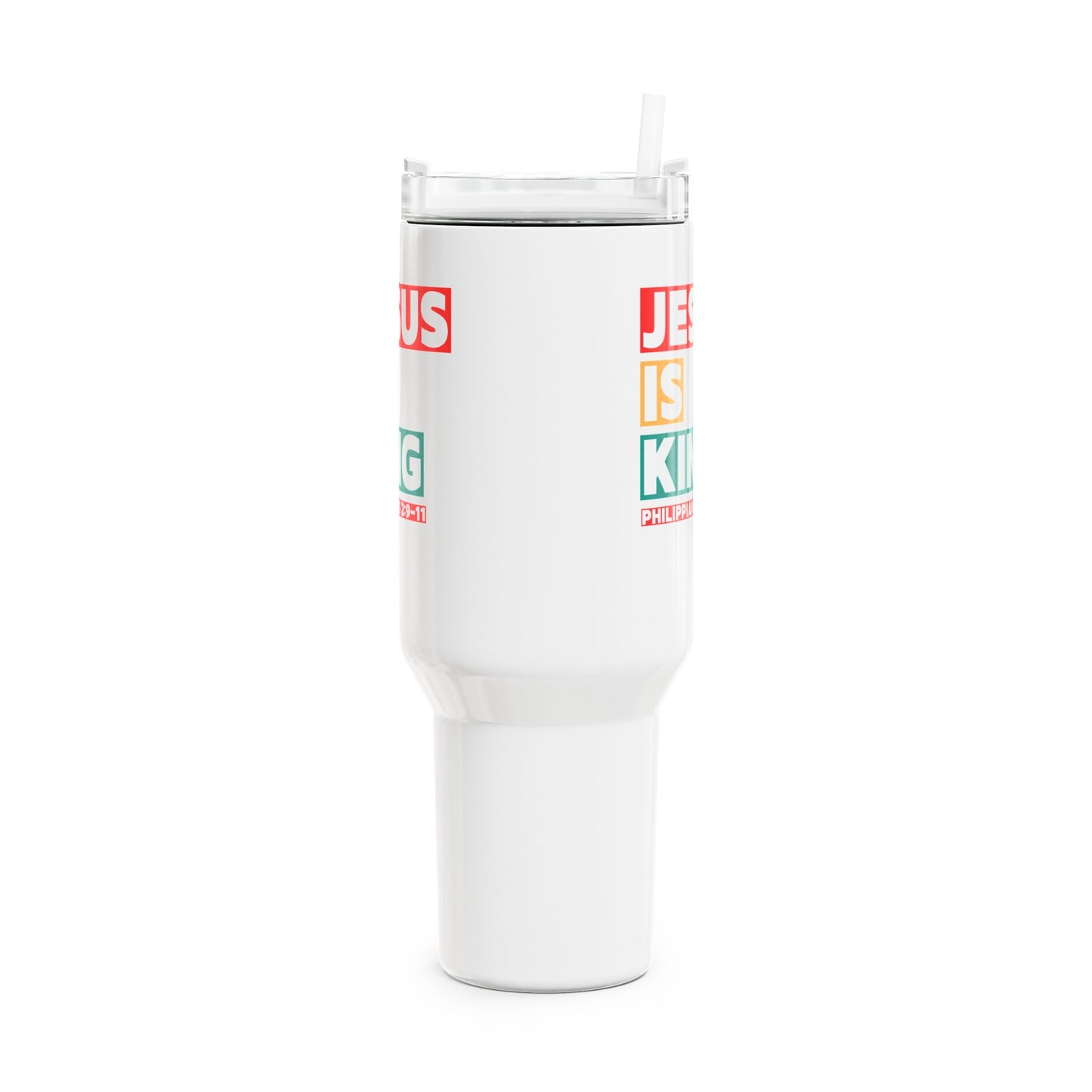 Jesus Is King Philippians Tumbler, 40oz