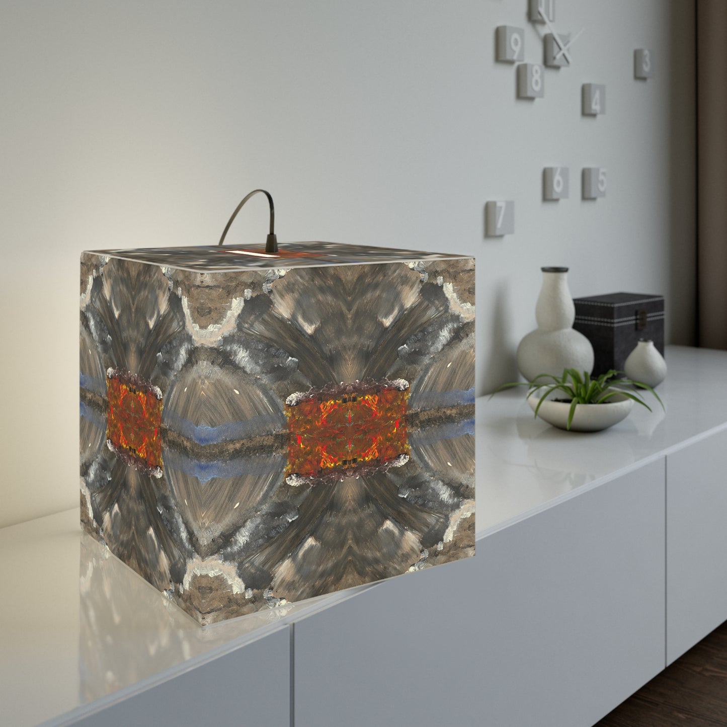 Wreckoning Light Cube Lamp
