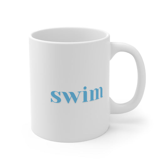 Swim BTS 11oz White Mug