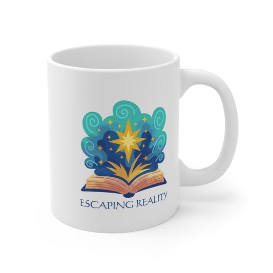 Escaping Reality (Magic) 11oz White Mug