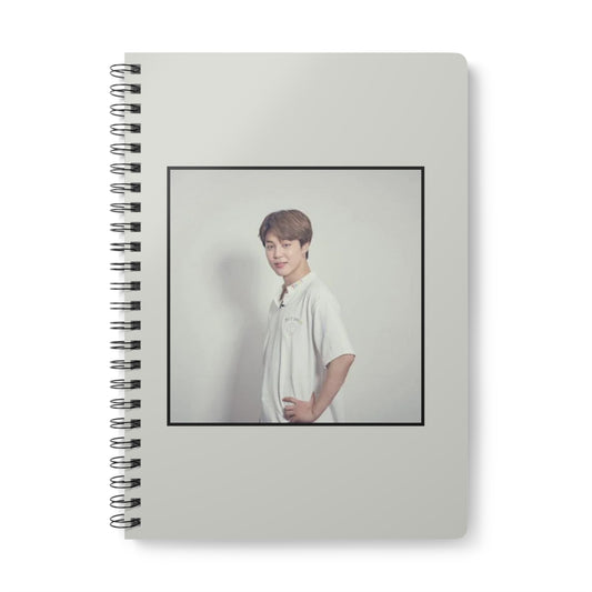 Jimin Portrait Wirobound Softcover Notebook, A5