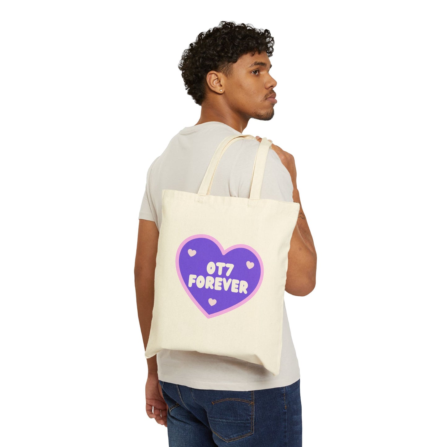 OT7 Forever Cotton Canvas Tote Bag