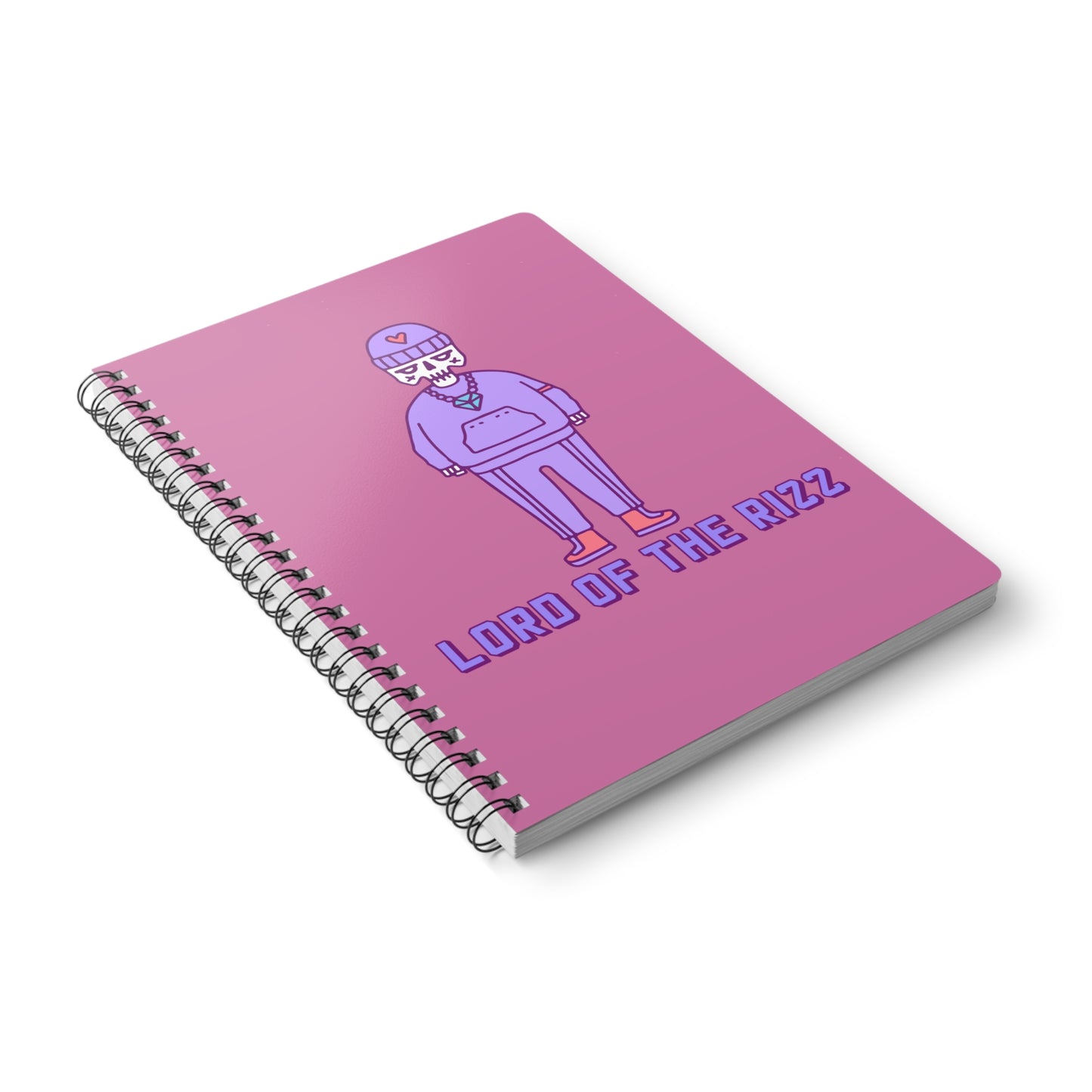 Lord Of The Rizz (1) Wirobound Softcover Notebook, A5