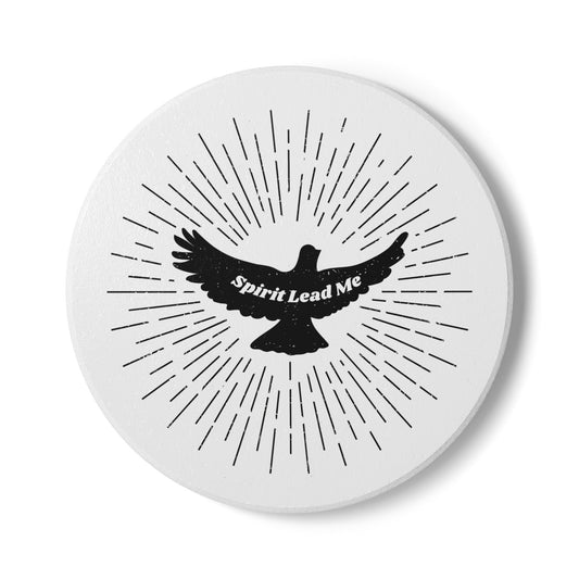 Spirit Lead Me (1) Ceramic Coaster