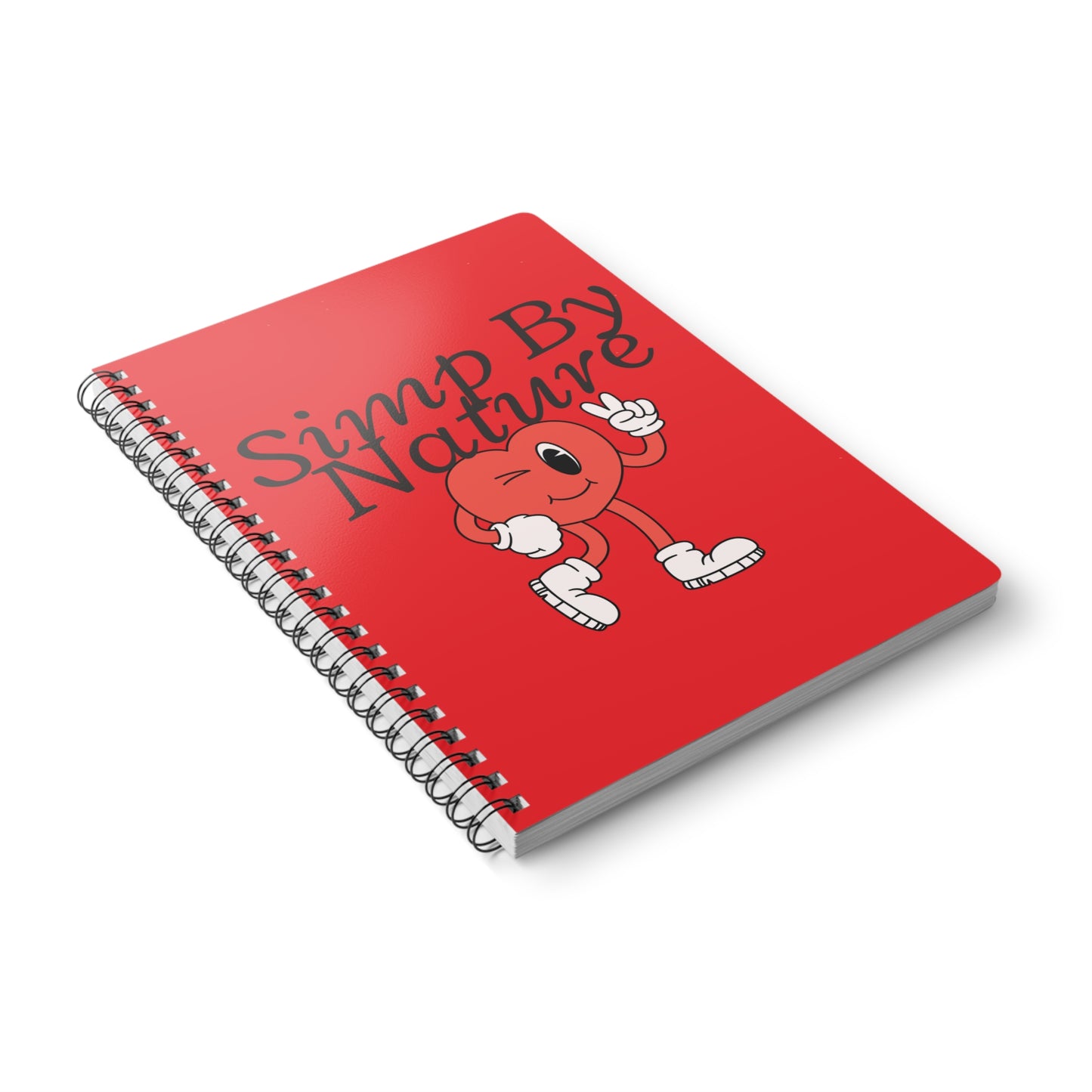 Simp By Nature (2) Wirobound Softcover Notebook, A5