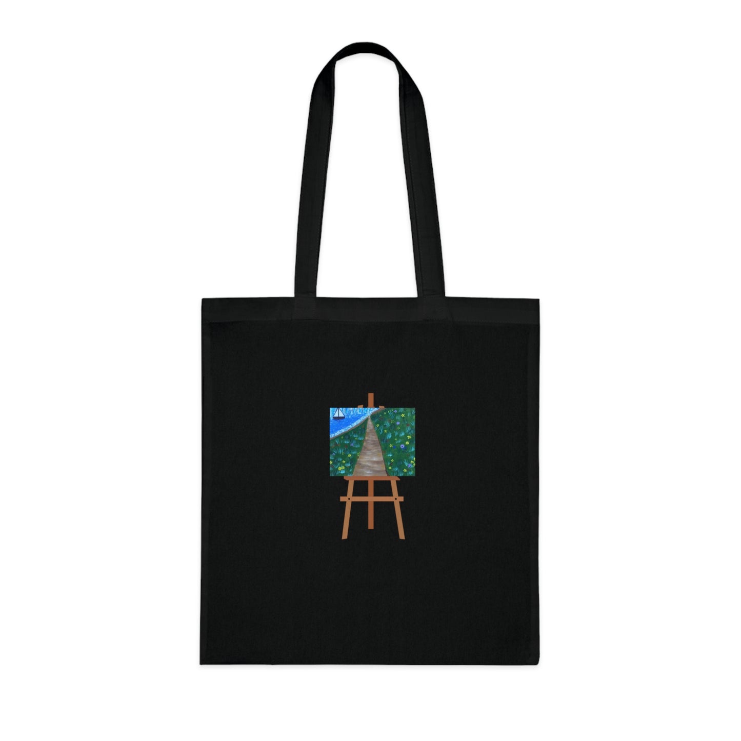 Bay Bae (Easel) Cotton Tote