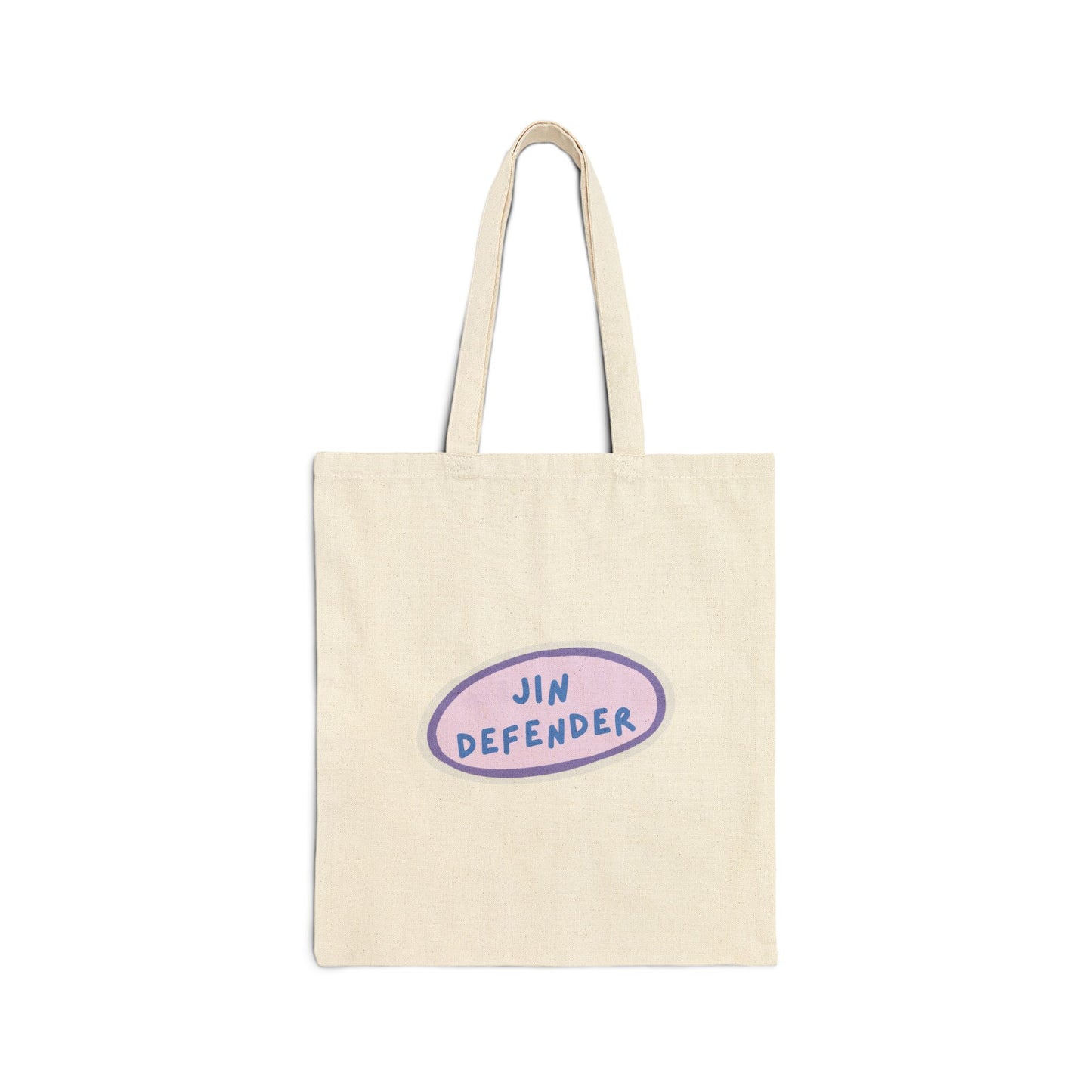 Jin Defender Cotton Canvas Tote Bag