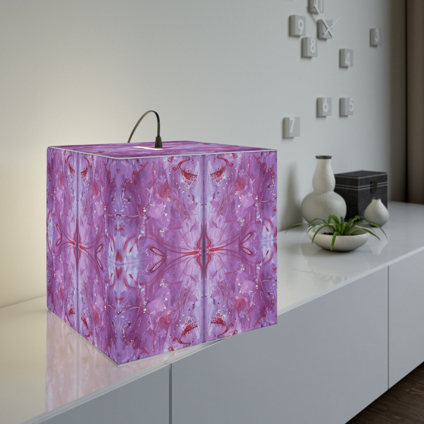 Bloody Romantic Light Cube Lamp