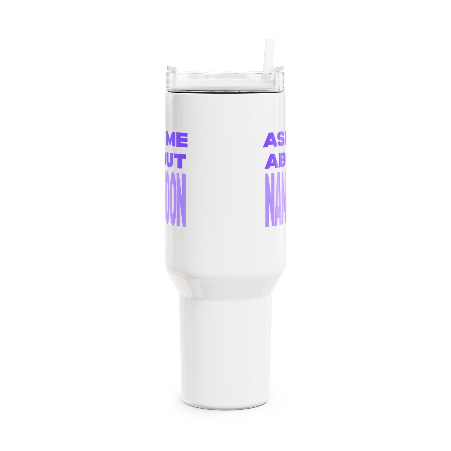 Ask Me About Namjoon Tumbler, 40oz