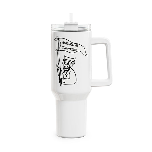 Autistic & Surviving Tumbler, 40oz