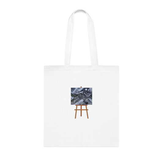 Howl (Easel) Cotton Tote