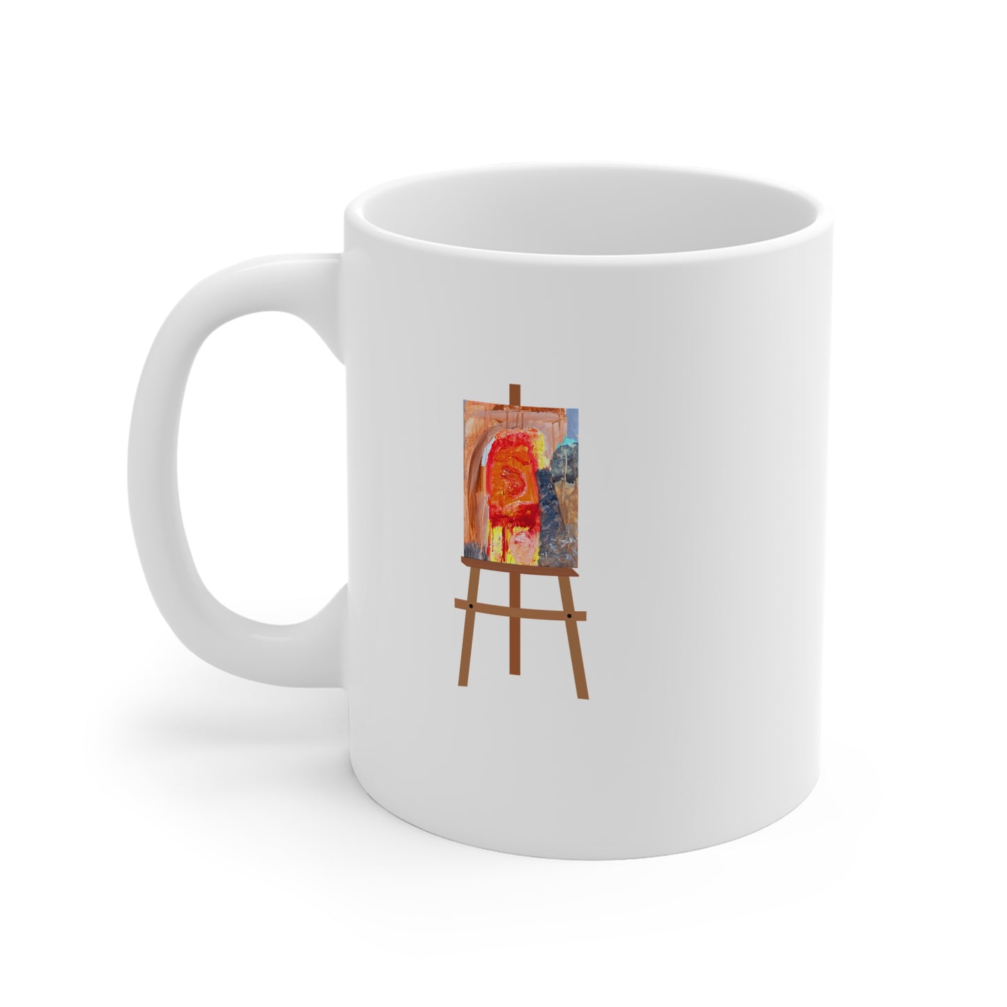 Decipher (Easel) 11oz White Mug