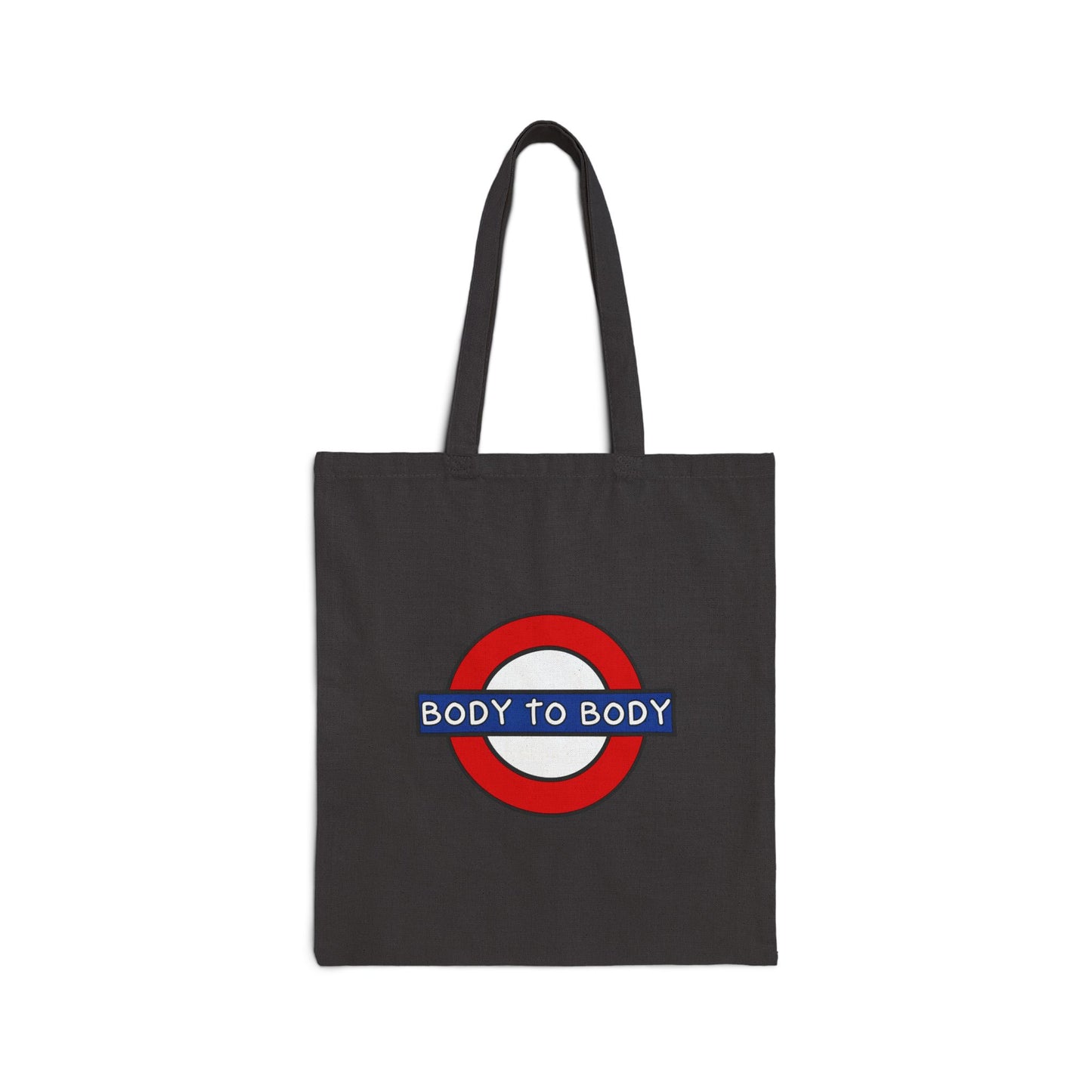 Body To Body (Underground) Cotton Canvas Tote Bag