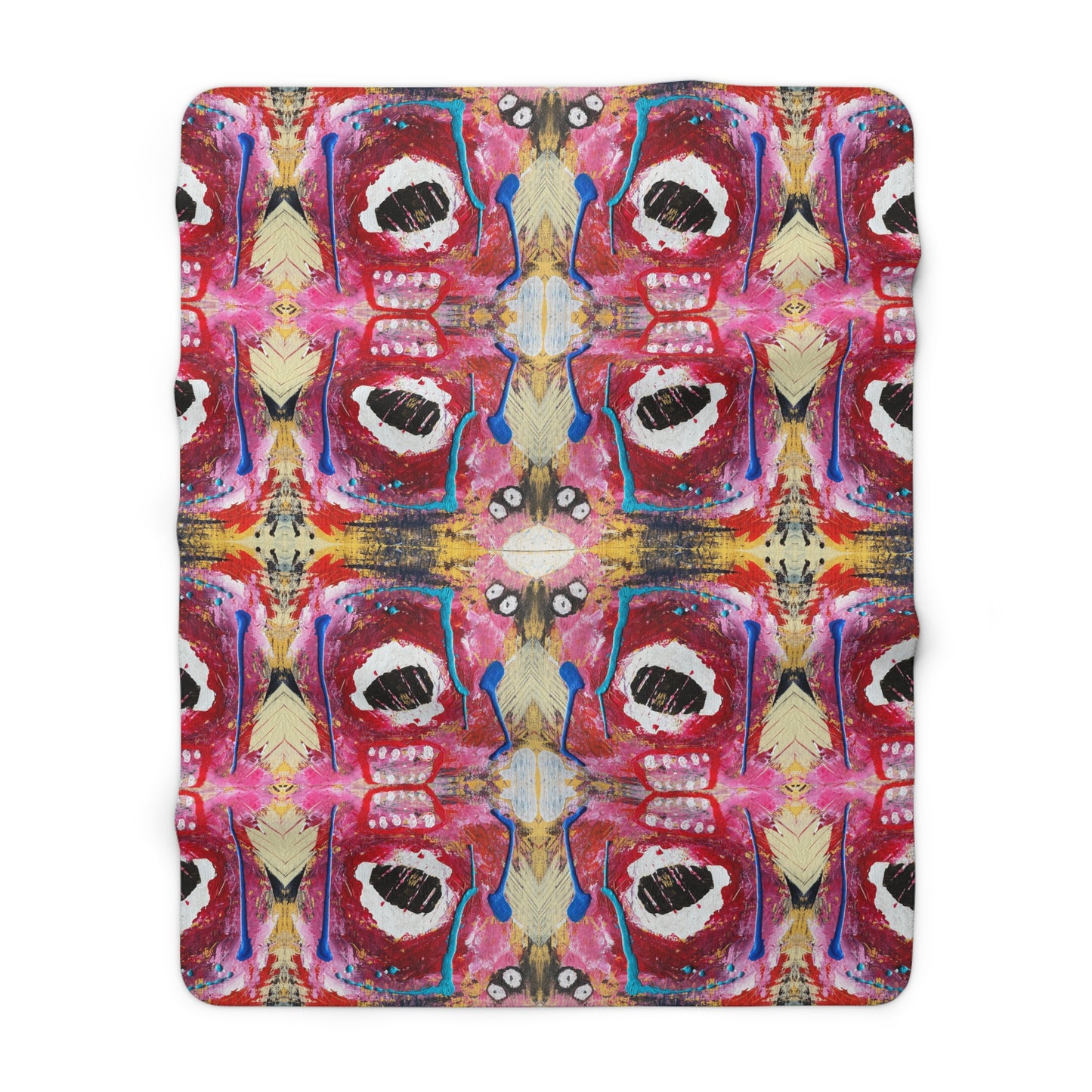 I Sore Sherpa Fleece Blanket