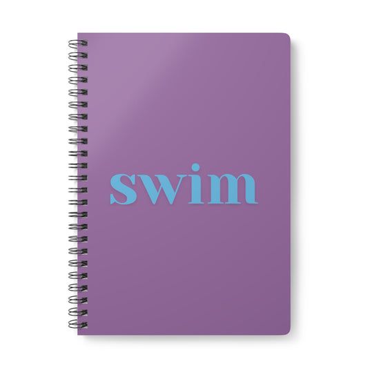 Swim BTS Wirobound Softcover Notebook, A5