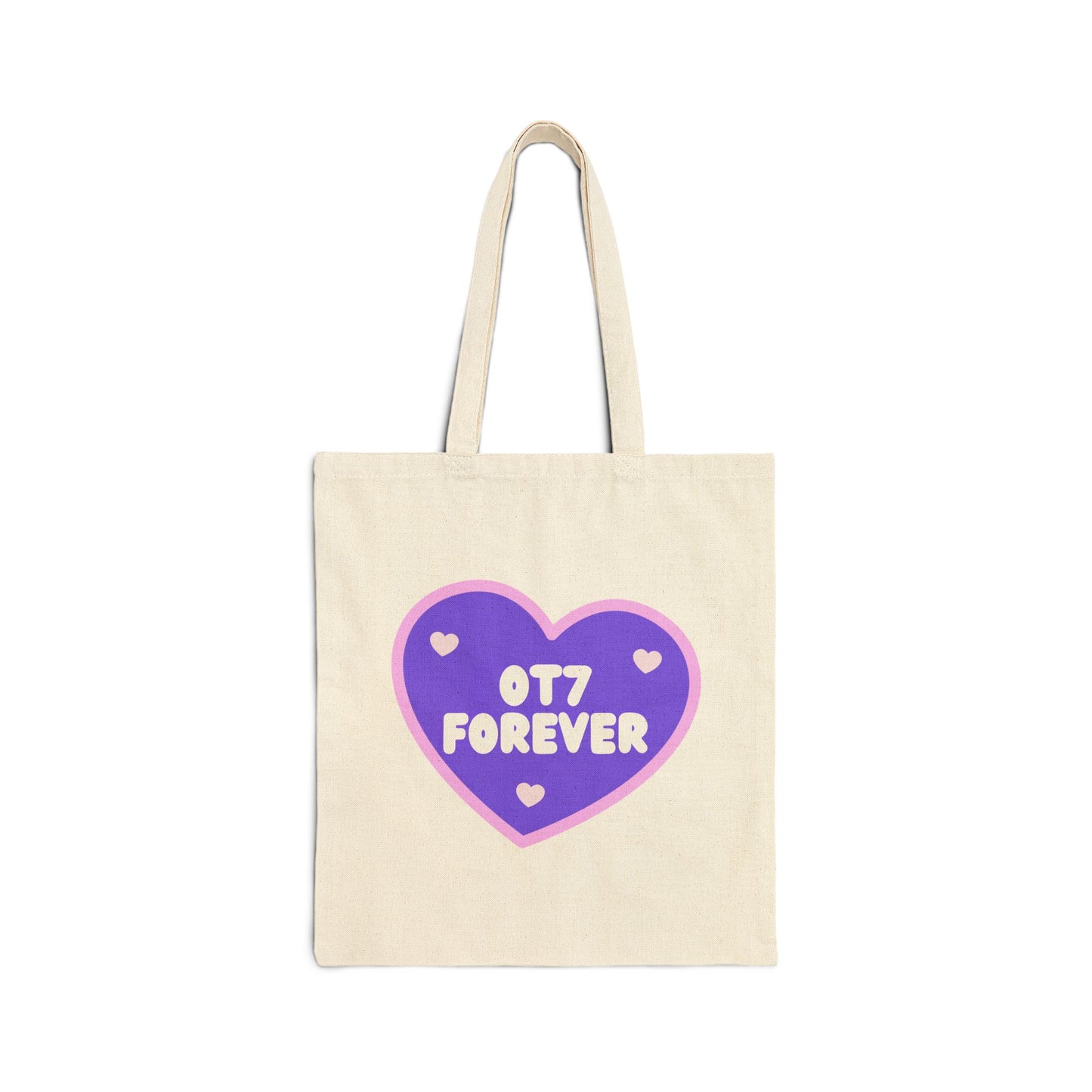 OT7 Forever Cotton Canvas Tote Bag